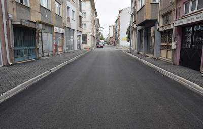 DERMAN CADDESİ YENİ GÖRÜNÜMÜNE KAVUŞTU