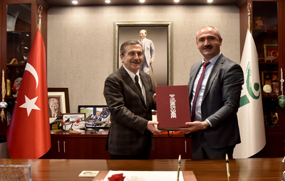 BAŞKAN ÇORUM'DAN ATAÇ'A ZİYARET