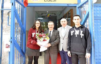 ATAÇ'TAN FİNAL TEMEL LİSESİ'NE ZİYARET