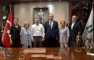 MEMLEKET SEVDALILARI BAŞKAN ATAÇ'I ZİYARET ETTİ