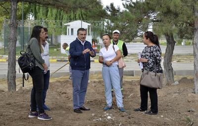 BAŞKAN ATAÇ PARKLARI YERİNDE İNCELEDİ