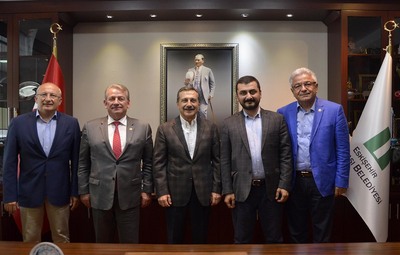 BAŞKAN ATAÇ MİLLETVEKİLLERİNİ AĞIRLADI