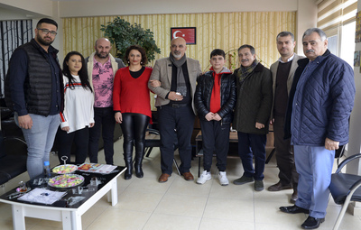 BAŞKAN ATAÇ ESNAF İLE BULUŞMAYI SÜRDÜRÜYOR