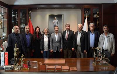 HACI BEKTAŞİ VELİ DERNEĞİ'NDEN ATAÇ'A ZİYARET
