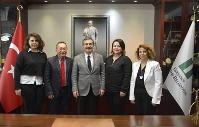 JEOLOJİ MÜHENDİSLERİ'NDEN ATAÇ'A ZİYARET