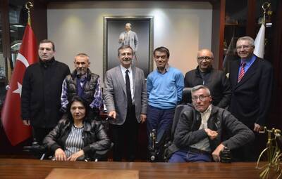 BEDENSEL ENGELLİLER DERNEĞİ'NDEN BAŞKAN ATAÇ'A TEŞEKKÜR