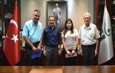 KARASU'DAN BAŞKAN ATAÇ'A ZİYARET