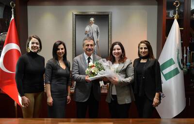 UCİM'DEN BAŞKAN ATAÇ'A ZİYARET