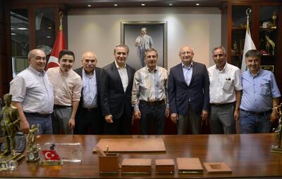 EMİR KIR'DAN AHMET ATAÇ'A ZİYARET