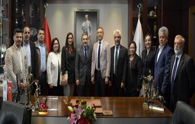 DENİZLİ CHP'DEN BAŞKAN ATAÇ'A ZİYARET