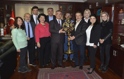 BERBERLER VE KUAFÖRLER ODASI'NDAN ATAÇ'A ZİYARET