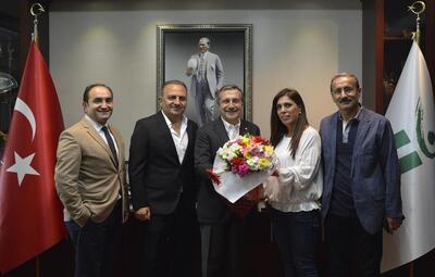 HARMANDALI DERNEĞİ'NDEN ATAÇ'A ZİYARET