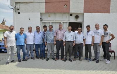 BAŞKAN ATAÇ'TAN DOLMUŞÇU ESNAFINA ZİYARET
