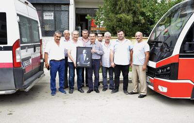 BAŞKAN ATAÇ'IN DURAK ZİYARETLERİ SÜRÜYOR