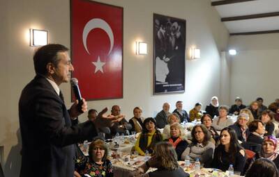 "TEPEBAŞI HALKI ÇOK ŞANSLI"