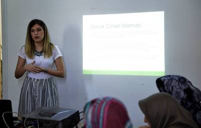 İSTİSMARA KARŞI BİLGİLENDİRME ÇALIŞMALARI SÜRÜYOR