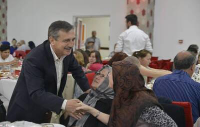MUHTARLAR İFTARDA BİR ARAYA GELDİ