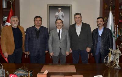 ALPAY ESER'DEN AHMET ATAÇ'A ZİYARET