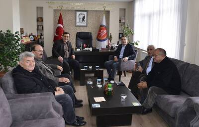 ATAÇ, BAŞKAN GÜNDOĞAN'I ZİYARET ETTİ