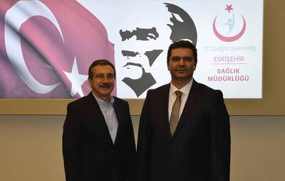ATAÇ'TAN İL SAĞLIK MÜDÜRÜ BİLGE'YE ZİYARET 