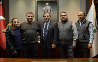 AVDANLILARDAN BAŞKAN ATAÇ'A ZİYARET