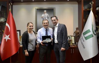 ECE TÜRKİYE CEO'SU ZEISELMAIER'DEN, BAŞKAN ATAÇ'A ZİYARET