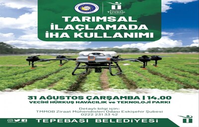 TARIMSAL İLAÇLAMADA İHA KULLANIMI