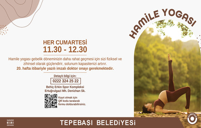 HAMİLE YOGASI İÇİN KAYITLAR BAŞLADI