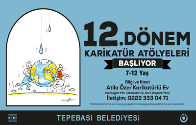 KARİKATÜR ATÖLYELERİNE KAYITLAR DEVAM EDİYOR