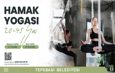 HAMAK YOGASI İÇİN KAYITLAR BAŞLADI
