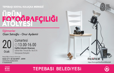 ÜRÜN FOTOĞRAFÇILIĞI ATÖLYESİ DÜZENLENECEK