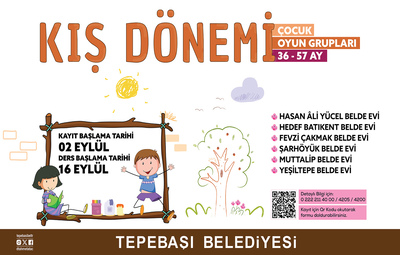 OYUN GRUPLARI İÇİN KAYITLAR BAŞLIYOR