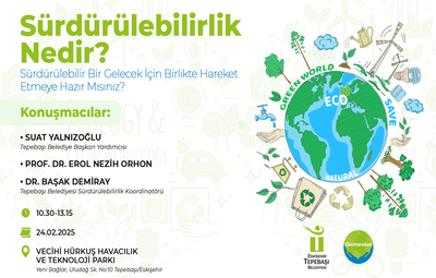 "SÜRDÜRÜLEBİLİRLİK NEDİR?" SÖYLEŞİSİ DÜZENLENECEK
