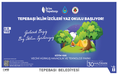 TEPEBAŞI İKLİM İZCİLERİ YAZ OKULU BAŞLIYOR