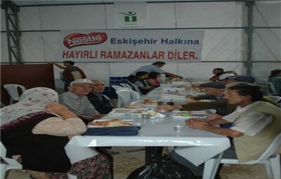 RAMAZAN ÇADIRI BÜYÜK İLGİ GÖRÜYOR
