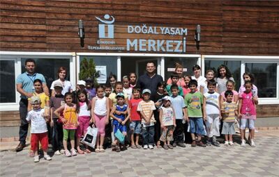ÇOCUKLAR TEPEBAŞI’NDA YAZIN TADINI ÇIKARIYOR