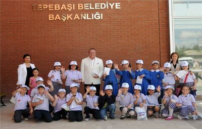 TEPEBAŞI BELEDİYESİ'NE KARNE ZİYARETİ