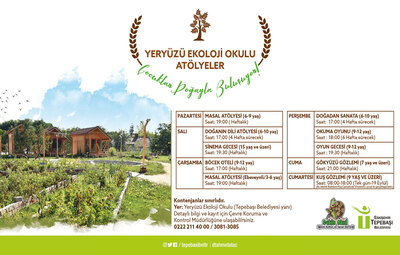 YERYÜZÜ EKOLOJİ OKULUNDA YENİ DÖNEM BAŞLIYOR