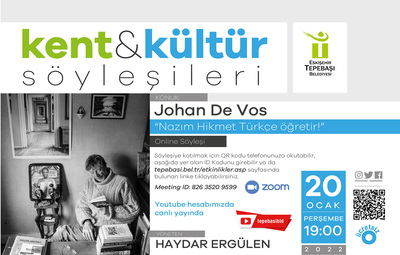 KENT & KÜLTÜR SÖYLEŞİLERİ SÜRÜYOR