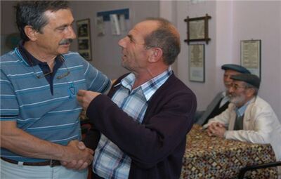 BAŞKAN ATAÇ SAKİNTEPE’Yİ ZİYARET ETTİ