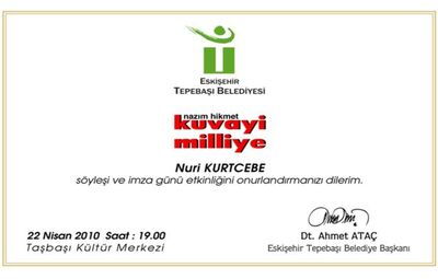 KUVAYİ MİLLİYE'NİN ÇİZERİ KURTCEBE TEPEBAŞI'NIN KONUĞU OLACAK