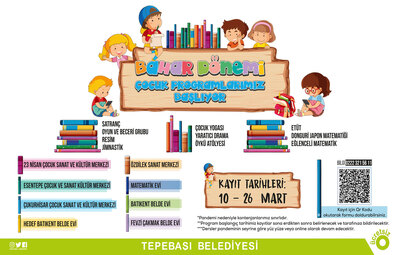 BAHAR DÖNEMİ ÇOCUK PROGRAMLARI BAŞLIYOR