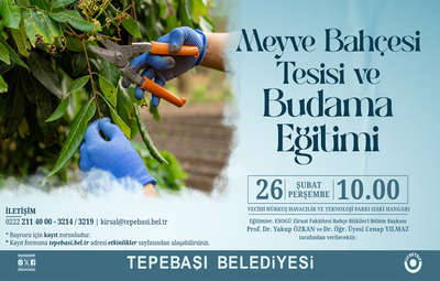 BUDAMA EĞİTİMİ İÇİN KAYITLAR BAŞLADI