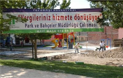 PARKLAR YENİLENİYOR