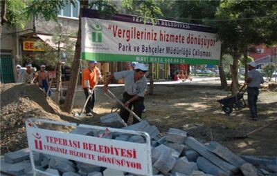 TEPEBAŞI BELEDİYESİ SAĞLIKLI YAŞAM ALANLARI OLUŞTURMAYA DEVAM EDİYOR