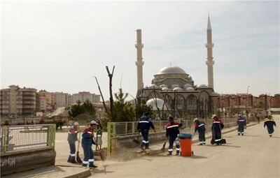 TEMİZLİK ÇALIŞMALARI ARALIKSIZ SÜRÜYOR