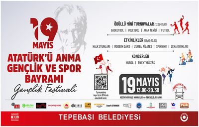 19 MAYIS COŞKUSU TEPEBAŞI'NDA YAŞANACAK