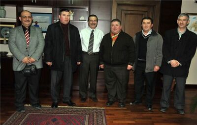 MİNİBÜS ŞÖFÖRLERİNDEN ATAÇ'A ZİYARET