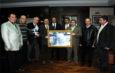 ÇİFTELERLİLER DERNEĞİ'NDEN BAŞKAN ATAÇ'A ZİYARET