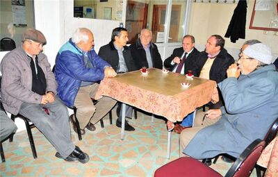 ATAÇ, SAZOVA SAKİNLERİNİ ZİYARET ETTİ
